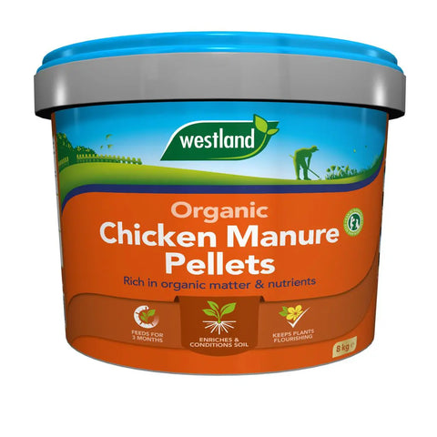 Fertilisers - Chicken Manure Pellets Organic 8kg