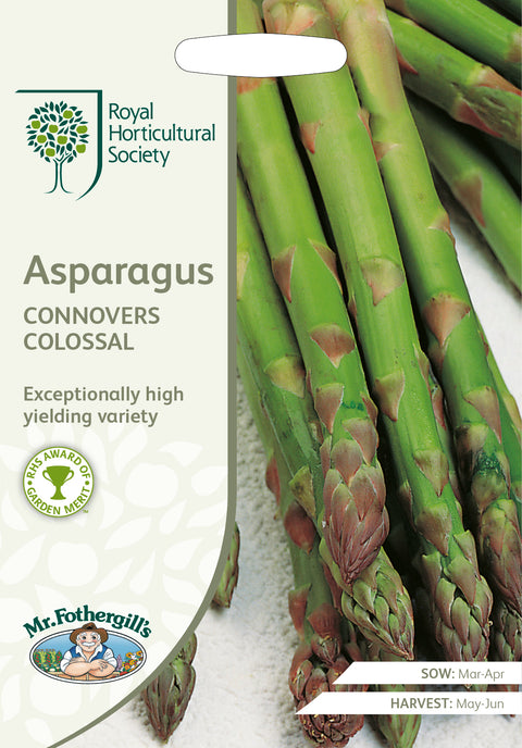 Mr Fothergills RHS Asparagus Connovers Colossal Seeds
