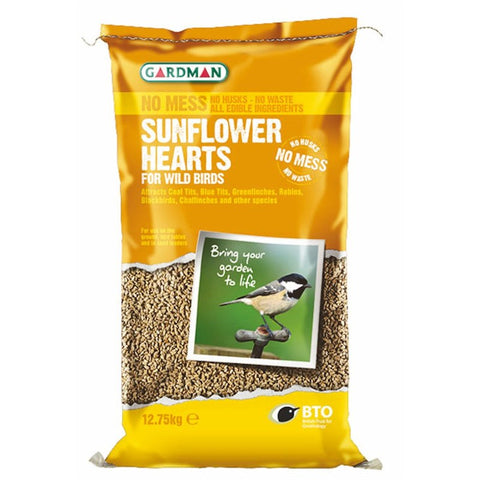 Bird Food Sunflower Hearts 12.75kg