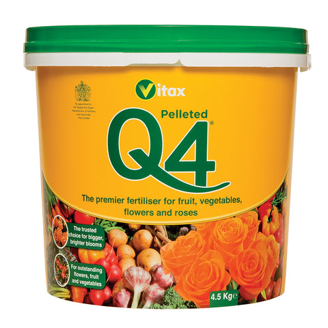 Vitax Fertilizer Q4 Granular 4.5Kg