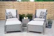 Harbo Olivia Wingback 5pc Bistro Set