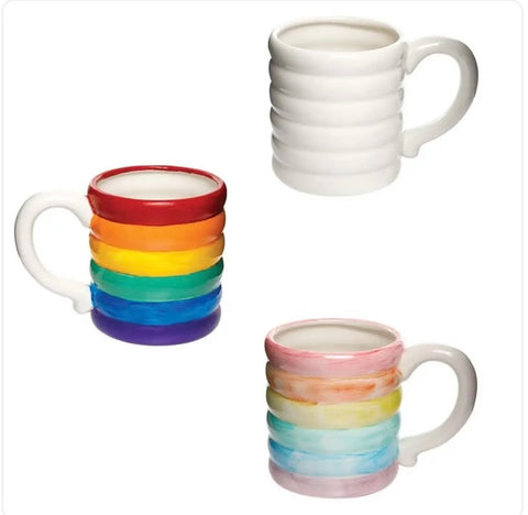 Rainbow Mug & Basket Workshop