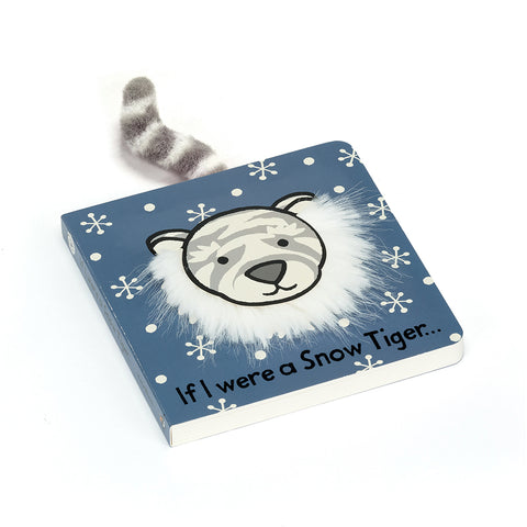 Jelly Cat If I Were a Snow Tiger Board Book