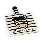 Jelly Cat If I were a Zebra Board Book