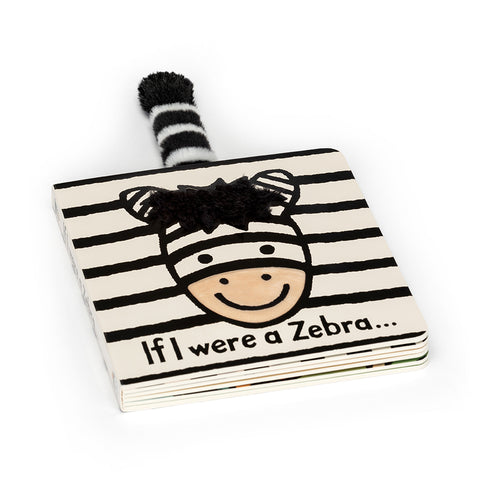 Jelly Cat If I were a Zebra Board Book