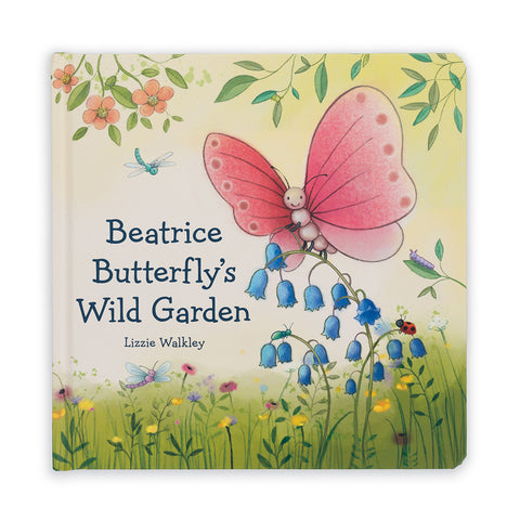 Jelly Cat Beatrice Butterfly's Wild Garden Book
