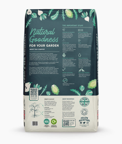 Rocket-Gro Fruit & Veg Compost 40l