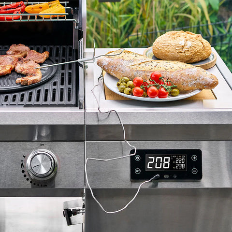 Grillstream Island 4 Burner Hybrid