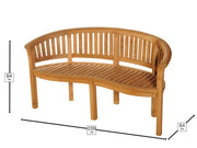 Bramblecrest Broadway Banana Bench