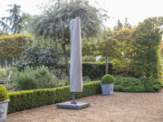 Bramblecrest Truro 3.0m Square Side Post Parasol with Granite Base - Sand