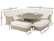 Bramblecrest Monte Carlo Square Corner Set