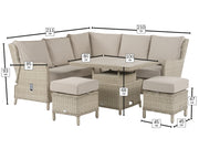 Bramblecrest Chedworth Mini Sofa Set