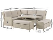 Bramblecrest Chedworth Reclining Square Sofa Set