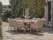 Bramblecrest Monterey Vogue 8 Seater Ceramic Top Rectangular Set