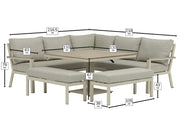 Bramblecrest Zurich Square Corner Set