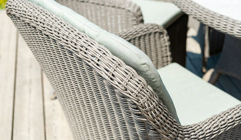 Alexander Rose Hazelmere Bistro Set - Grey / Pistachio