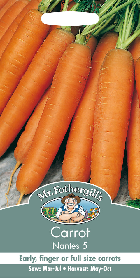 Mr Fothergills Carrot Early Nantes 5