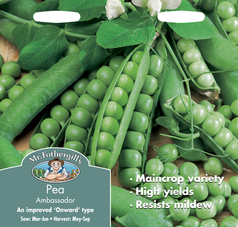 Mr Fothergills Pea Ambassador Seeds