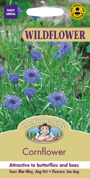 Mr Fothergills Cornflower Wild Flower Seeds