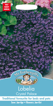 Mr Fothergills Lobelia Crystal Palace Seeds