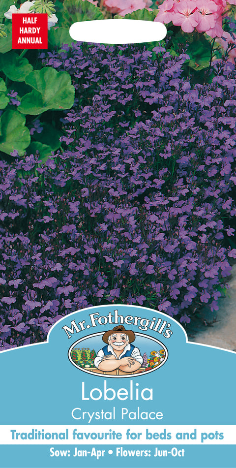 Mr Fothergills Lobelia Crystal Palace Seeds