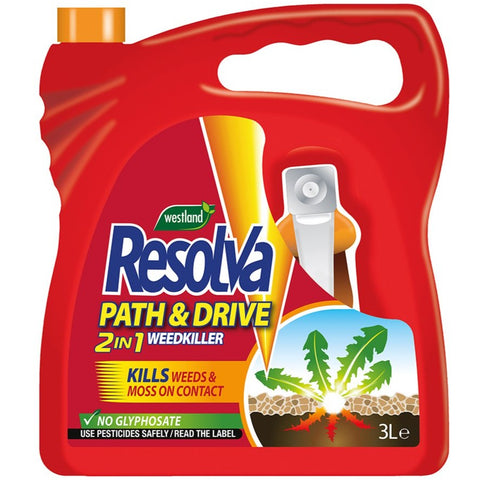 Resolva Path & Drive Weedkiller 3L RTU (No Glyphosate)