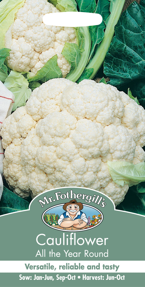 Mr Fothergills Cauliflower All The Year Round Seeds