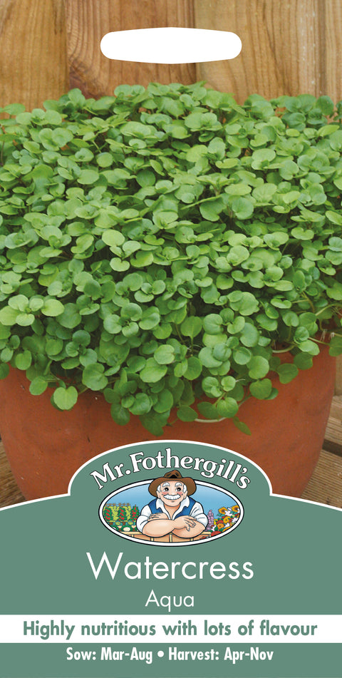 Mr Fothergills Watercress Aqua Seeds