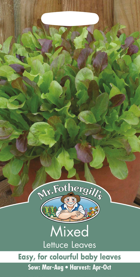 Mr Fothergills Mixed Lettuce Leaves Seeds