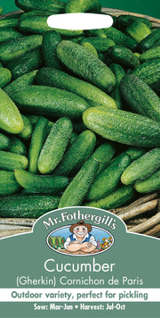 Mr Fothergills Cucumber Cornichon de Paris Seeds