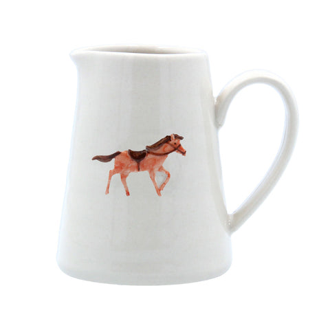 Ceramic Mini Jug 8cm - Horse