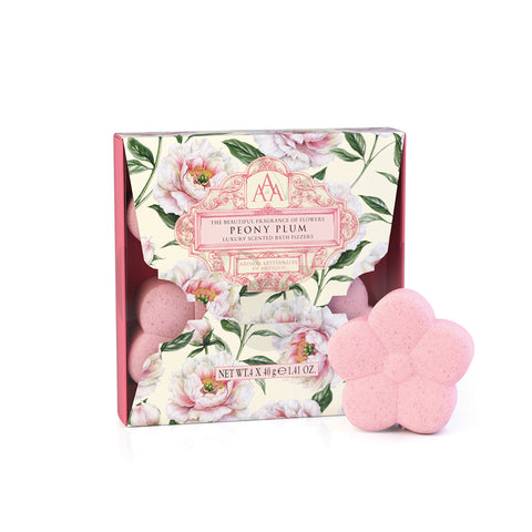 Somerset Toiletry Bath Fizzers Peony Plum 40g