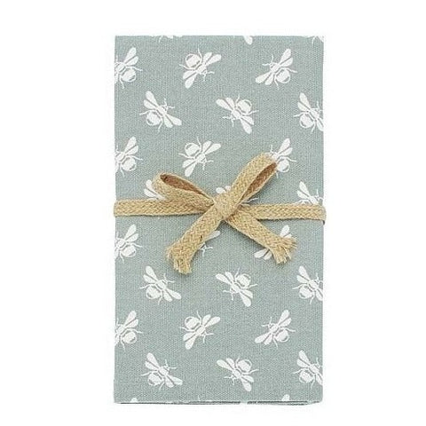 Walton & Co. Bumble Bee Napkins Moss - Set of 4