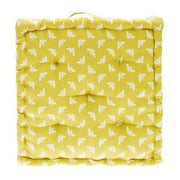 Walton & Co. Bee Seat Cushion Ochre