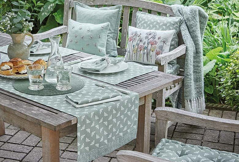 Walton & Co. Bee Seat Cushion Moss