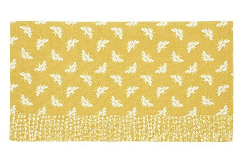 Walton & Co. Bumble Bee Table Runner Ochre