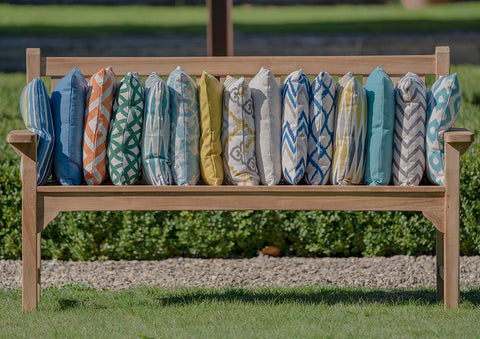 Moroccan Citrus Square Scatter Cushion