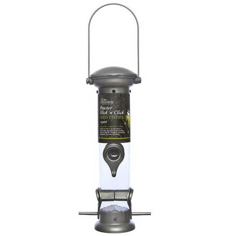 Bird Feeder - Flick n Click Seed Feeder 4 Ports
