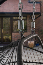 Eleanor Double Folding Hanging Chair - Grey or Natural