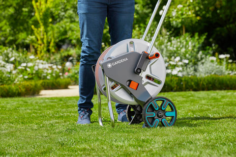 Gardena AquaRoll Metal Set with 20m Classic Hose
