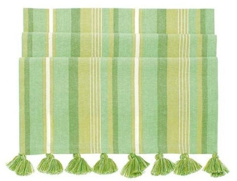 Walton & Co. Lemon and Lime Stripe Runner