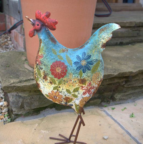 Metal Farmyard Animal - Sophia the Hen