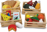 Wooden Food Groups Food Groups