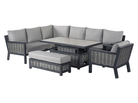 Portofino Wicker Modular 8 Seater Sofa Set