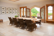 Teak Plank 3 x 1m 8 Seater Dining Set