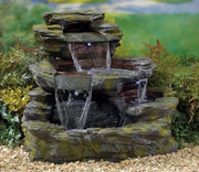 Garda Falls Water Feature with LED Lights