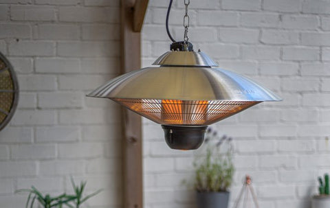 La Hacienda Hanging Heater Silver