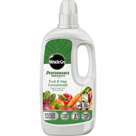 Miracle-Gro Performance Organics fruit & Veg Concentrated Liquid Plant Food