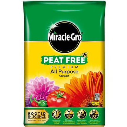 Miracle-Gro All Purpose Peat Free Premium 40L