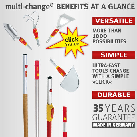 Multi Change - Close Toothed Rake 19cm